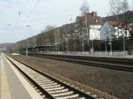 Ein 612 auf Abwegen. Hier bei (ich schtze mal) berfhrungsfahrt Richtung Kassel durch Hann. Mnden. Aufgenommen am 27.03.2010.